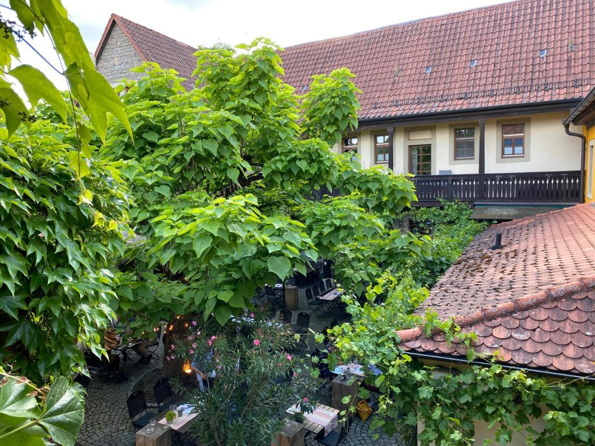 Gasthof Zum Storch Prichsenstadt Esterno foto